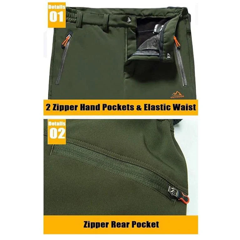 All-Weather Fleece-Lined Work Pants