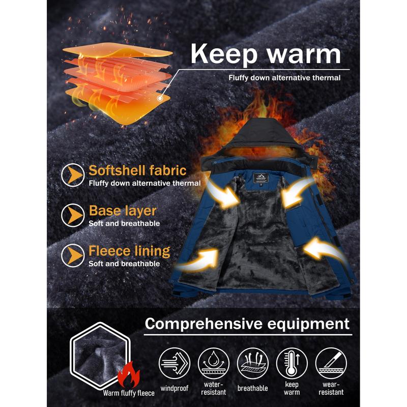 All-Weather Fleece-Lined Utility Jacket