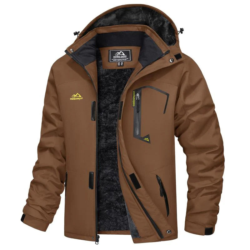 All-Weather Fleece-Lined Utility Jacket