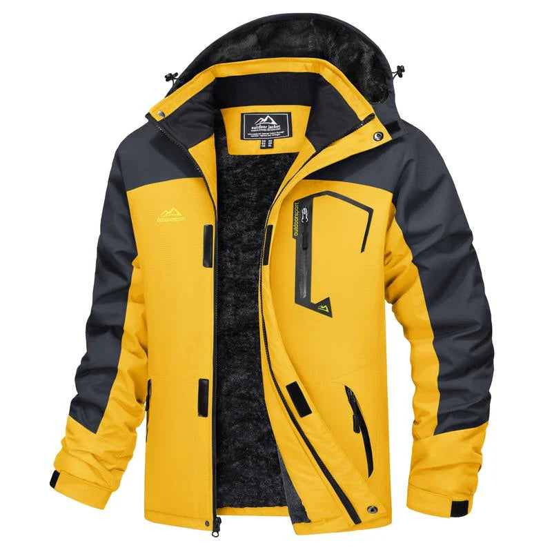 All-Weather Fleece-Lined Utility Jacket